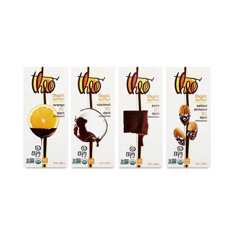 Theo Chocolate Variety Pack Chocolate Bars - Thrive Market