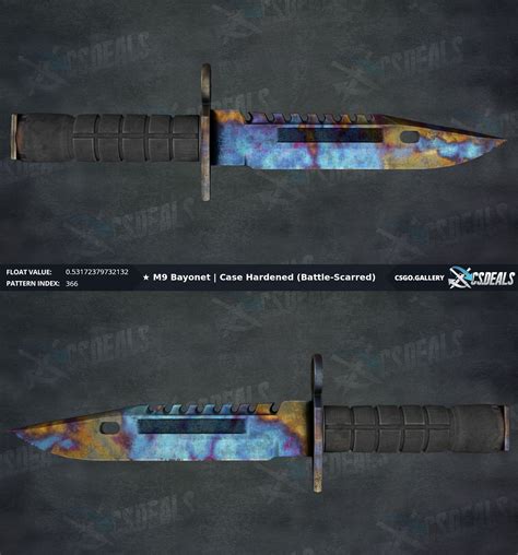 [H] M9 Bayonet Case Hardened BS Pattern 366 Tier 2 Blue Gem[W] 3699¥ on ...