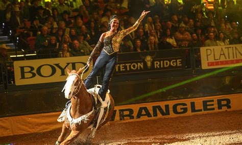 Rodeo Action At The 2023 Wrangler National Finals Rodeo - Cowboys and ...