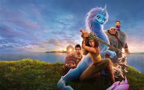 Raya and the Last Dragon Wallpaper 4K, Movie poster, Animation