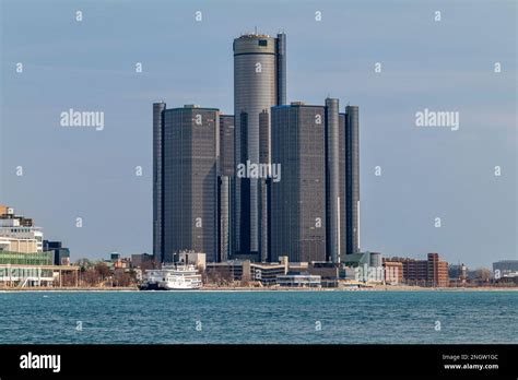 GM Building, Detroit, Michigan, USA, America Stock Photo - Alamy