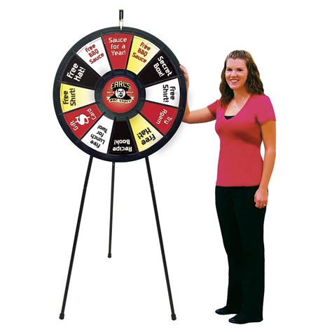 Spin N Win Promotional Prize Wheel Kit | Custom Trade Show Item