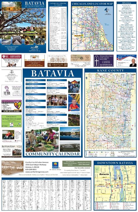 Batavia IL Chamber Map by Town Square Publications, LLC - Issuu