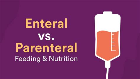 What’s the difference between enteral and parenteral feeding? - YouTube