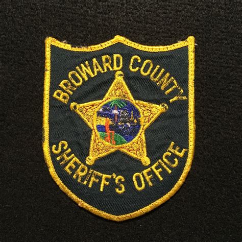 Florida - Broward County Sheriff's Office Patch - V1 for Sale ...