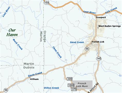 Map Of French Lick Indiana - Oakland Zoning Map