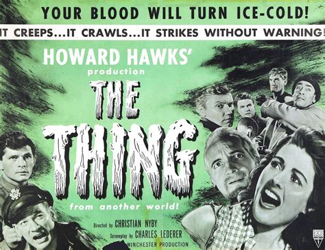 Poster for The Thing from Another World (1951, USA) - Wrong Side of the Art