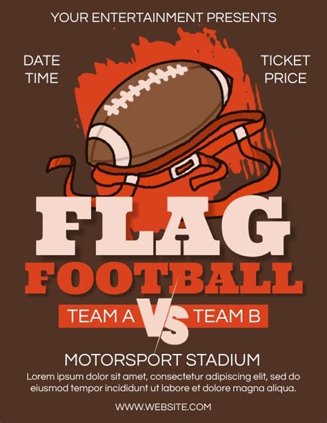 Copy of Flag Football | PosterMyWall