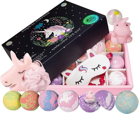 Steam Rising - Unicorn Spa Kit (6) Bath Bombs | Unicorn bath bombs ...