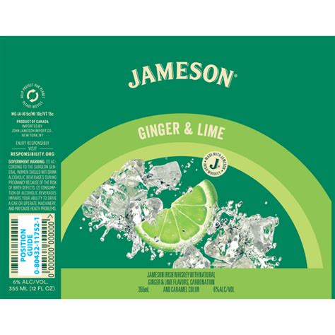 Buy Jameson Ginger & Lime Canned Cocktail Online - Notable Distinction