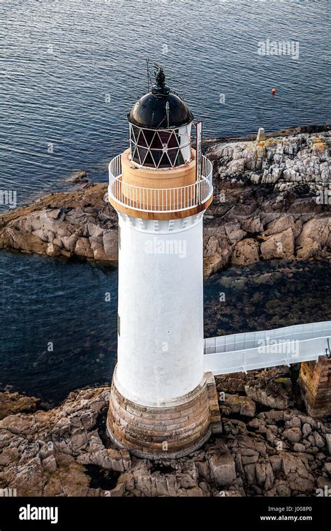 Eilean Ban Lighthouse under the Skye Bridge, where Gavin Maxwell once ...