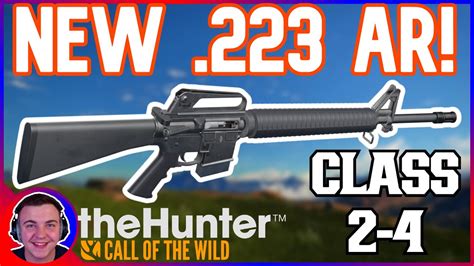 New .223 COMING TO COTW with Modern Rifle Weapons Pack! | theHunter: Call of the Wild - YouTube