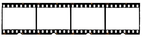 Long Film Strip Blank Photo Frames Free Space For Your Pictures Real ...