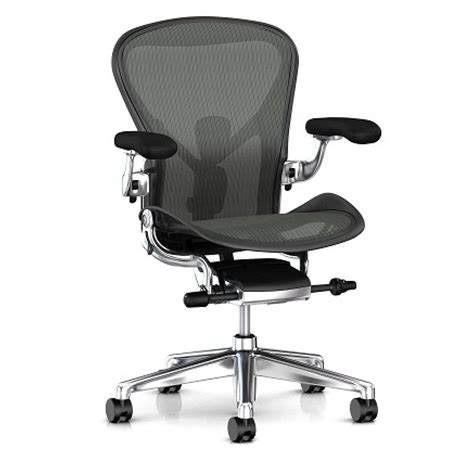 Herman Miller Aeron Chair (Remastered) Graphite Executive - The Office Furniture Store