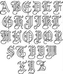 Old English Font Tattoos Text Designs Tattoo | Pin it to win it ...