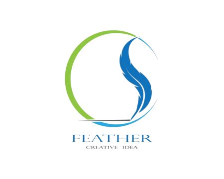 Feather Logo Vector Lawyer Logo Design Vector, Lawyer, Logo, Design PNG and Vector with ...