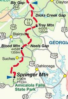 Springer Mountain Georgia Map | secretmuseum