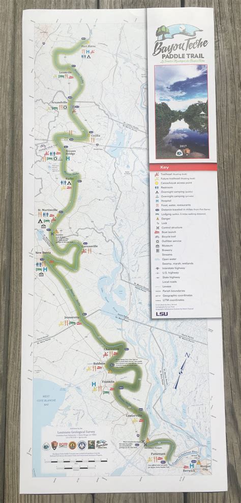 Paddle Trail Maps | TECHE Project