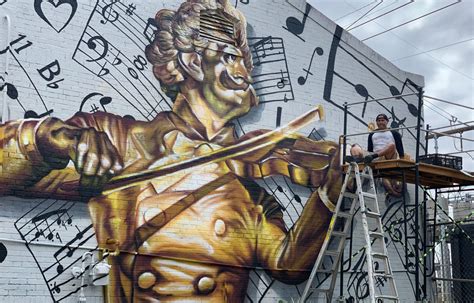 Music Mural - La Prensa Texas