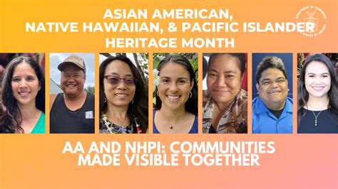 Asian American, Native Hawaiian, and Pacific Islander Heritage Month: Communities Made Visible ...