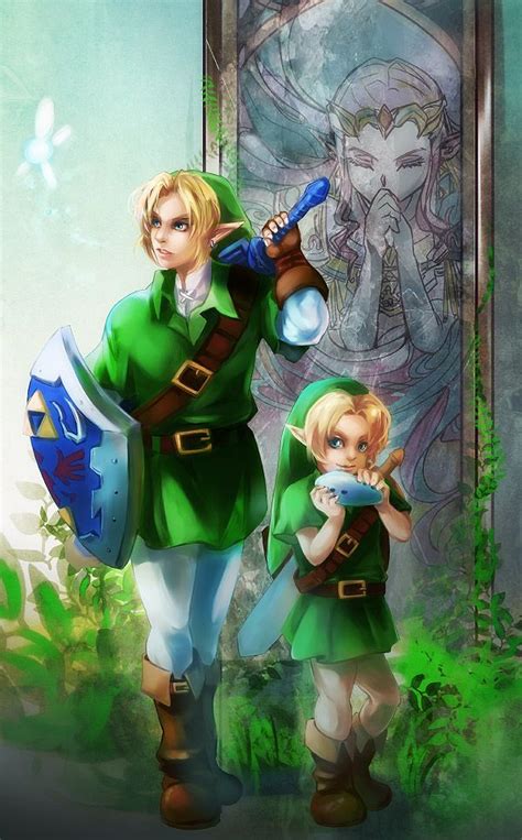 Oot Link, Link Zelda, Ocarina Of Time, Ben Drowned, Video Game Art ...