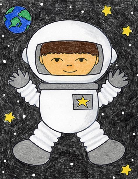 Discover more than 158 astronaut drawing for kids super hot - seven.edu.vn