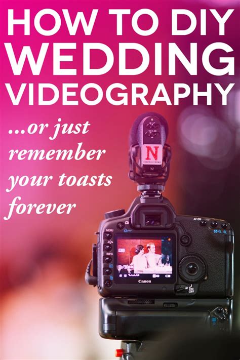 DIY Wedding Videography Tips for Non-Pros