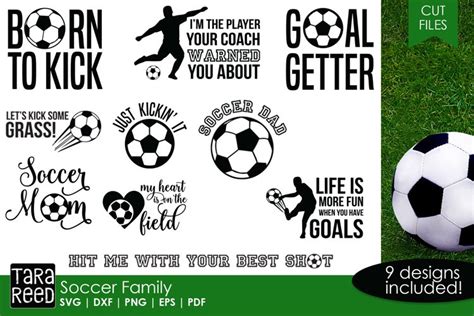 Soccer Family - Soccer SVG and Cut Files for Crafters