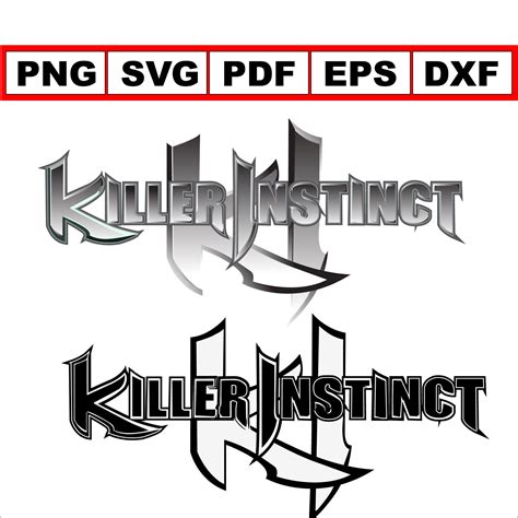 Killer Instinct Classic Logo Vector svg png dxf eps pdf | Etsy