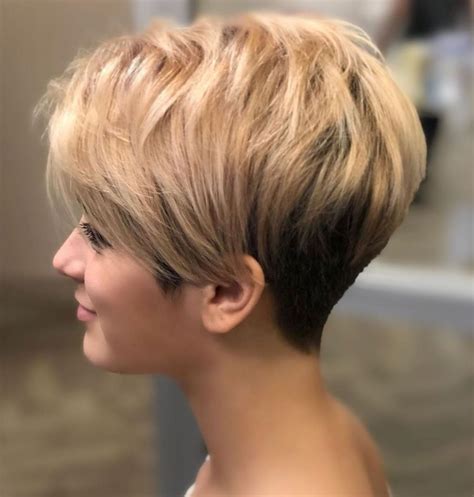 Easy-To-Manage Undercut Pixie | Short hair styles, Haircut for thick hair, Hair styles