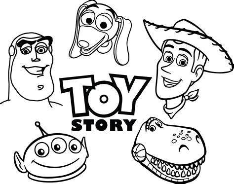 Toy story 5 heads Svg, Toy Story Svg, Toy Story clipart, Mr - Inspire Uplift