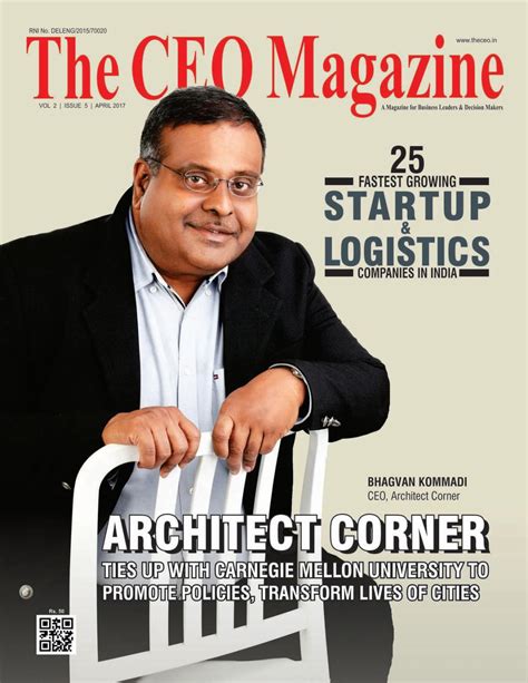 The ceo magazine, startup & logistics, april 2017 by Indiamanthan - Issuu