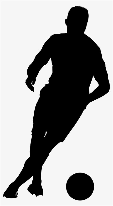 Football Silhouette - Soccer Silhouette Transparent PNG - 1131x1600 ...