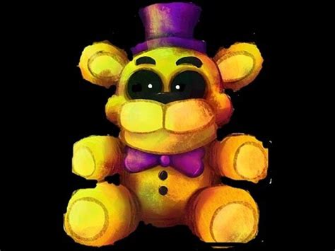 Fnaf4 fredbear plush - ponddun