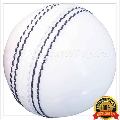 White Cricket Ball - toy shops in Islamabad | SendFlowers.pk