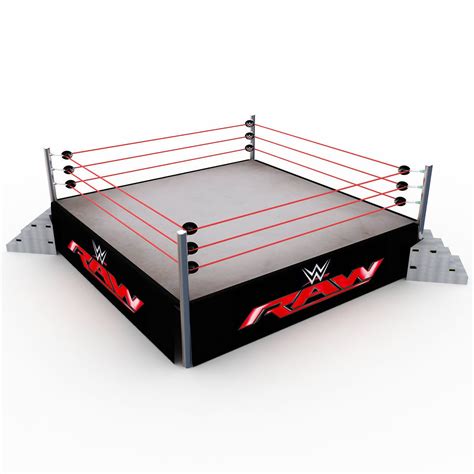 WWE Wrestling Ring 3D model | CGTrader