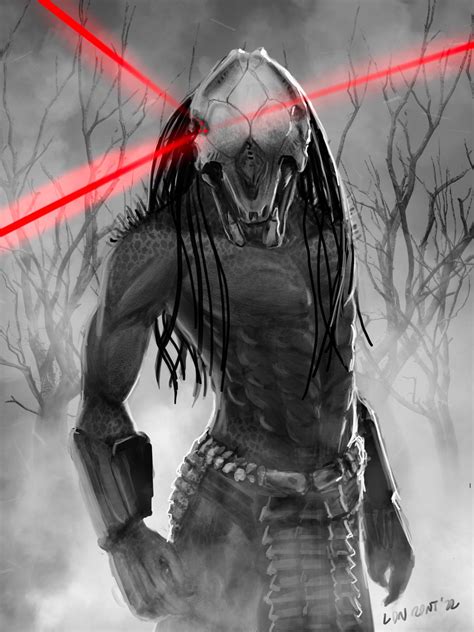 Feral Predator Fan Art (artwork by Elden Ardiente) : r/predator