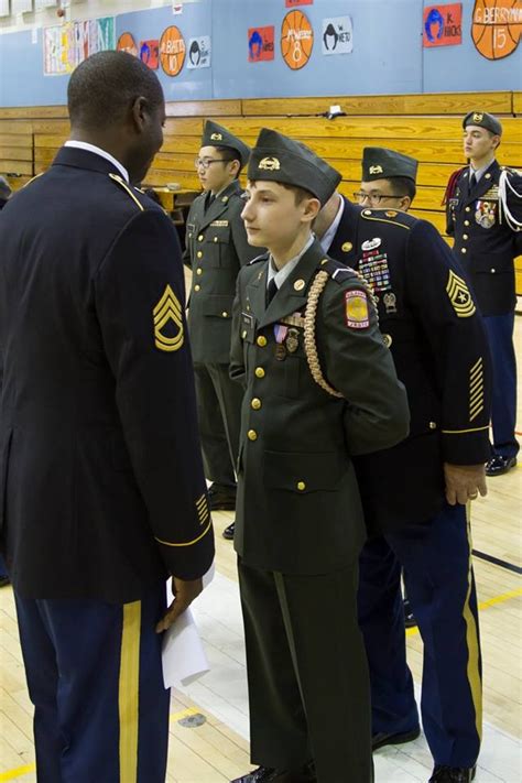 1st Signal Brigade inspects local JROTC Cadets | Article | The United ...