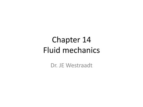 SOLUTION: Basics of fluid mechanics with examples - Studypool