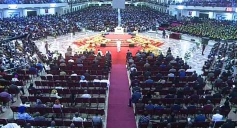 CHURCH PLANTING UPDATE: Bishop David Oyedepo at 1st Service, Faith Tabernacle, Canaanland ...