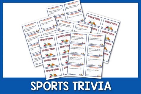 60 Cool Sports Trivia Questions for Kids and Adults