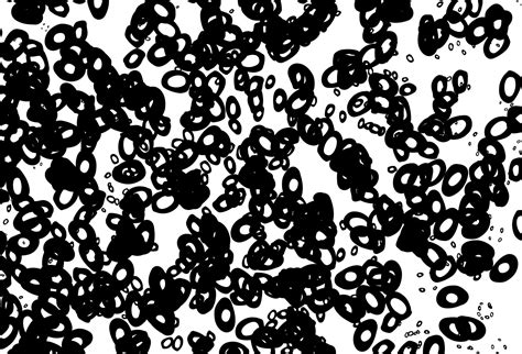 Black and white vector background with bubbles. 13399885 Vector Art at ...