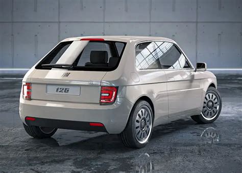 Fiat 126 Vision Redesigns Classic Fiat 126 for Millennial Generation - Tuvie Design