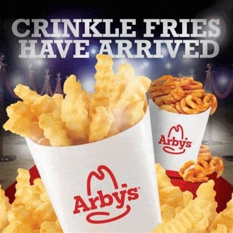 Small Crinkle Fries ONLY $1 At Arbys | MyFreeProductSamples.com