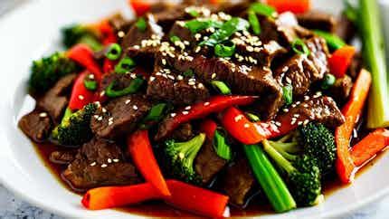 Shandong Style Stir-fried Beef With Garlic Sauce Recipe