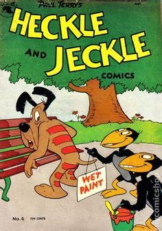 1952 comic book | Heckle and Jeckle Cartoon Books, Cartoon Pics, Cartoon Art, Vintage Cartoon