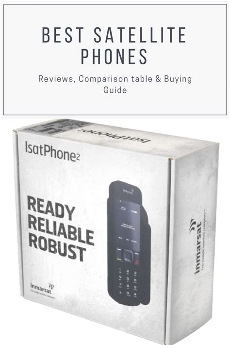 Best satellite phone - reviews, comparison table and buyer's guide. Satellite Phones, Buyers ...