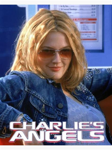 "Charlie’s Angels Drew Barrymore" Poster by juderab | Redbubble