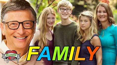 Bill Gates Family Photo