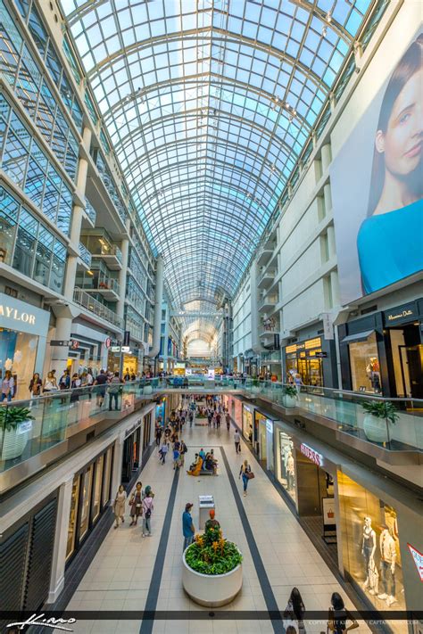 Toronto Canada Ontario Mall Eaton Center | Royal Stock Photo